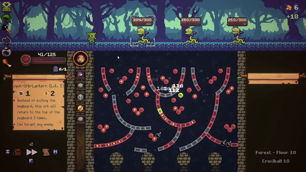 Peglin - A Pachinko Roguelike [MOD: безлимитные деньги и все улучшения] Screenshot 2