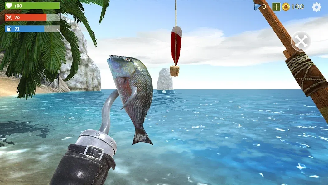 Last Pirate: Survival Island [MOD: безлимитные ресурсы и здоровье] Screenshot 2
