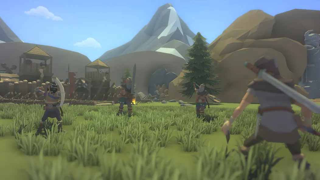 Last Viking: God of Valhalla [MOD: безлимитные ресурсы и мощное оружие] Screenshot 5