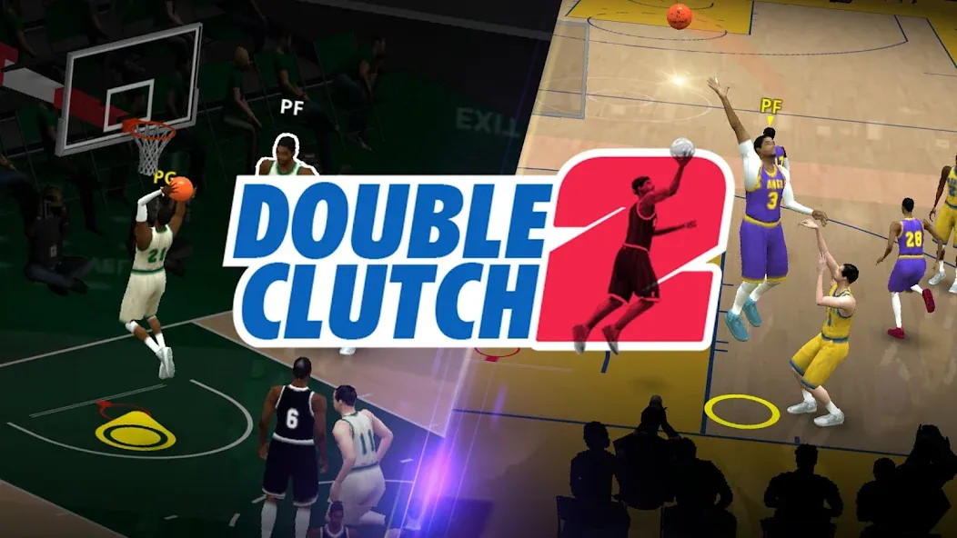 DoubleClutch 2 : Basketball [MOD: безлимитные деньги и все команды открыты] Screenshot 1