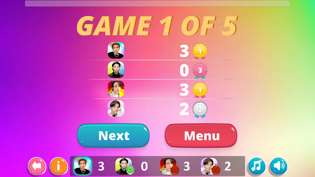 Bangtan Memory [MOD: безлимитные подсказки и жизни] Screenshot 5