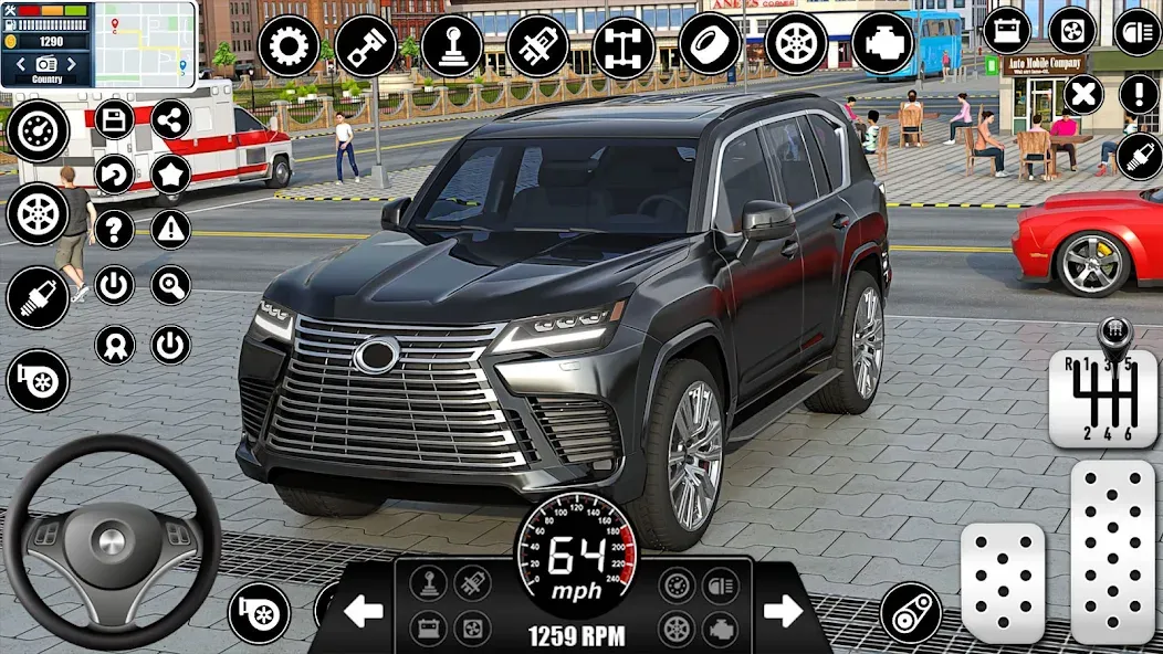 Car Driving School : Car Games [MOD: безлимитные деньги и все машины открыты] Screenshot 2