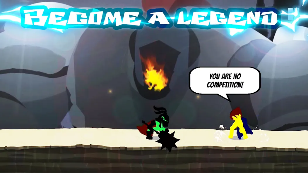Stickman The Flash [MOD: много денег и мощное оружие] Screenshot 5