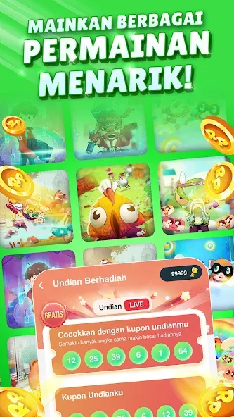MAGER - Game Penghasil Uang [MOD: безлимитные монеты и быстрый вывод] Screenshot 4
