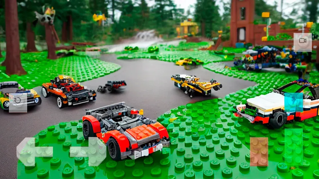 Block Car Wars Brick Car Crash [MOD: безлимитные деньги и все машины открыты] Screenshot 3