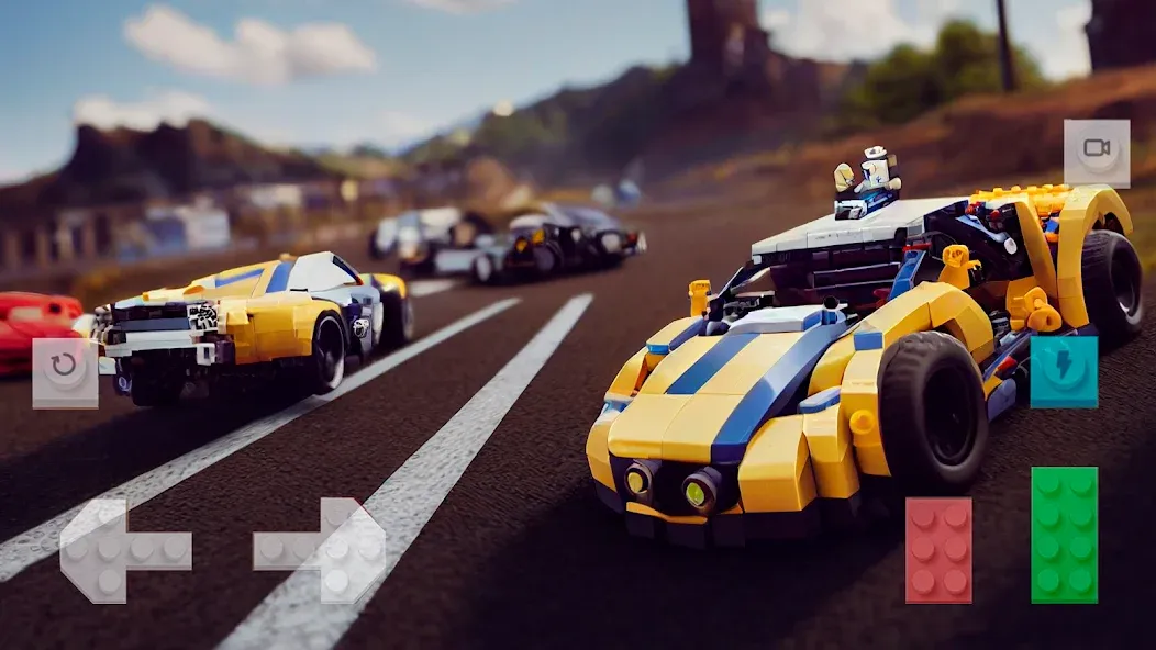 Block Car Wars Brick Car Crash [MOD: безлимитные деньги и все машины открыты] Screenshot 4