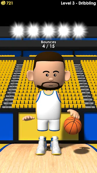 The Real Dribble [MOD: улучшенный дриблинг и безлимитная энергия] Screenshot 5