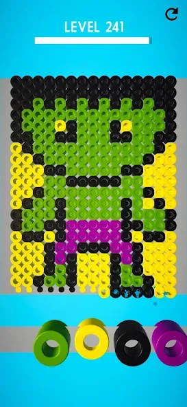 Hama Beads: Colorful Puzzles [MOD: безлимитные подсказки и все пазлы открыты] Screenshot 2