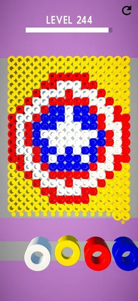 Hama Beads: Colorful Puzzles [MOD: безлимитные подсказки и все пазлы открыты] Screenshot 3