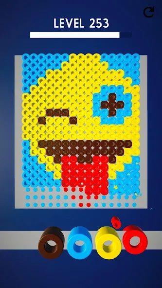 Hama Beads: Colorful Puzzles [MOD: безлимитные подсказки и все пазлы открыты] Screenshot 5