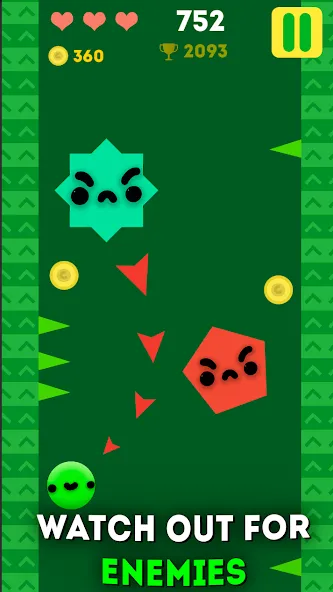 Smile &amp; Spikes [MOD: без рекламы и все уровни открыты] Screenshot 3