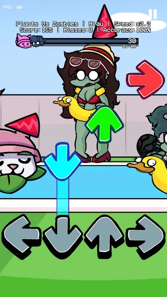 Plants vs Rappers Beat Battles [MOD: безлимитные деньги и все уровни открыты] Screenshot 1