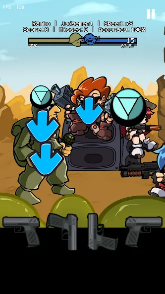 Beat VS PROJECT MSG Rebirth V1 [MOD: открыты все уровни и песни] Screenshot 1