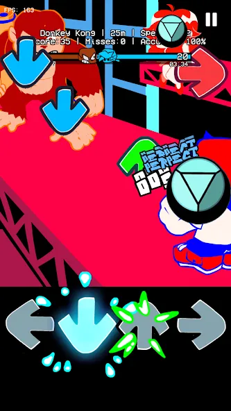 Beat VS PROJECT MSG Rebirth V1 [MOD: открыты все уровни и песни] Screenshot 3