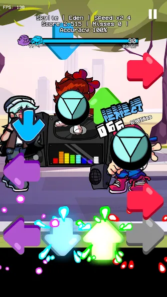 Beat VS PROJECT MSG Rebirth V1 [MOD: открыты все уровни и песни] Screenshot 5