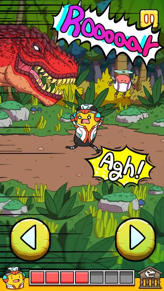 BANATOON2: Jurassic World! [MOD: безлимитные деньги и динозавры] Screenshot 3