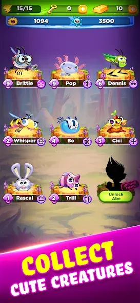 Best Fiends - Match 3 Puzzles [MOD: безлимитные ходы и подсказки] Screenshot 5