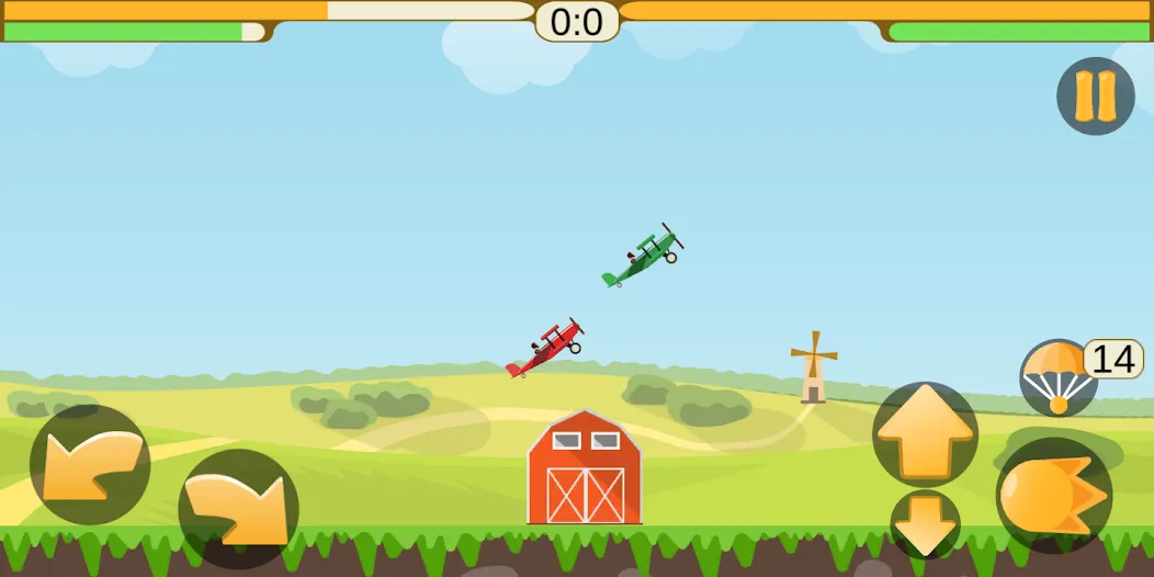 Hit The Plane - bluetooth game [MOD: много жизней и усиленный урон] Screenshot 1