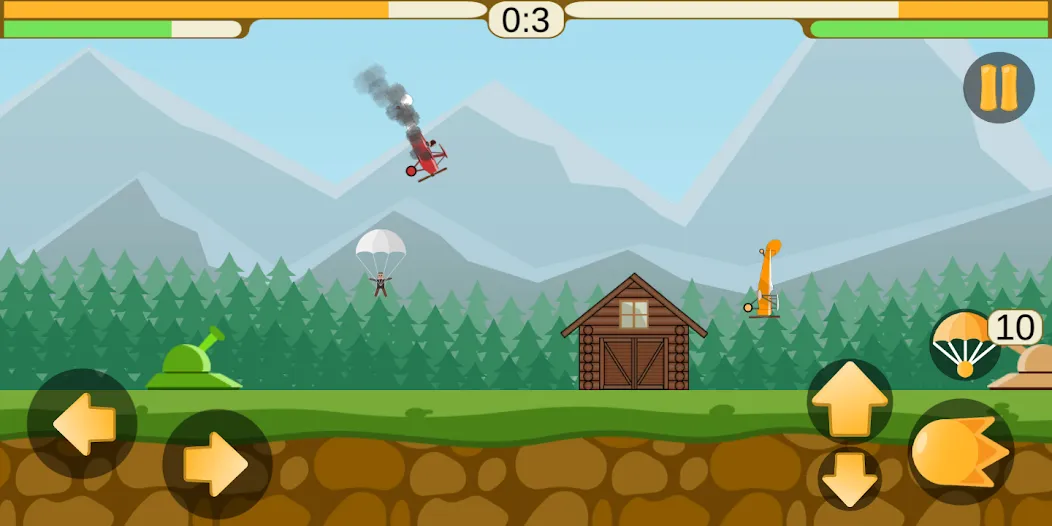 Hit The Plane - bluetooth game [MOD: много жизней и усиленный урон] Screenshot 3