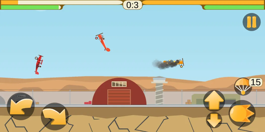 Hit The Plane - bluetooth game [MOD: много жизней и усиленный урон] Screenshot 4