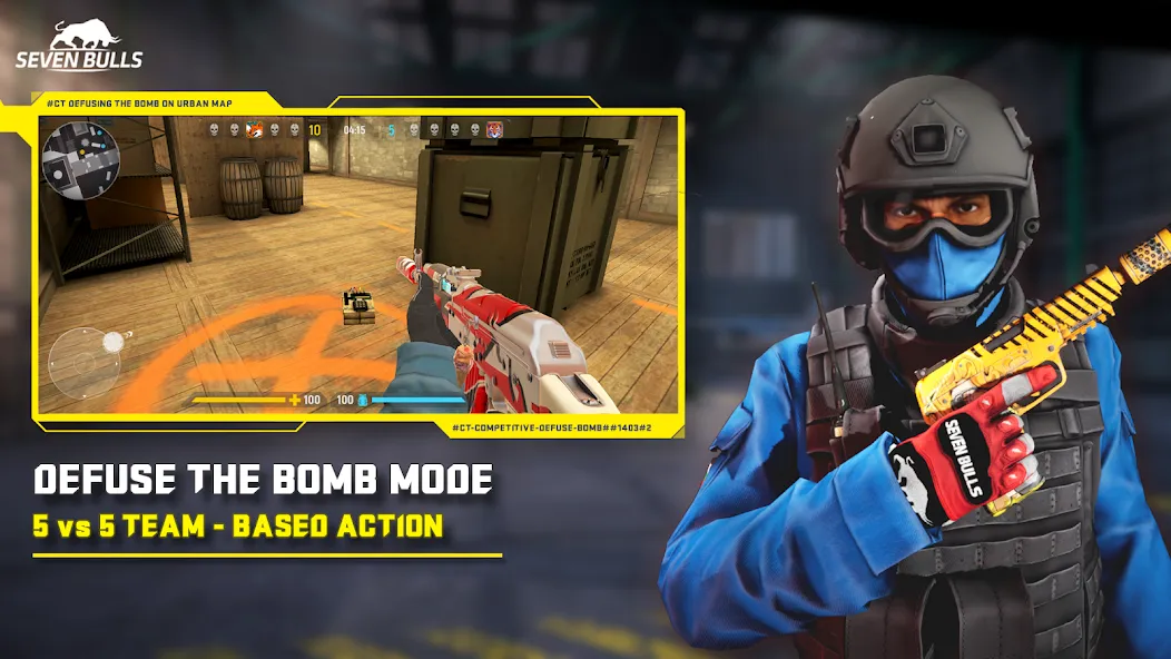 Counter Attack Multiplayer FPS [MOD: много денег и всё открыто] Screenshot 2