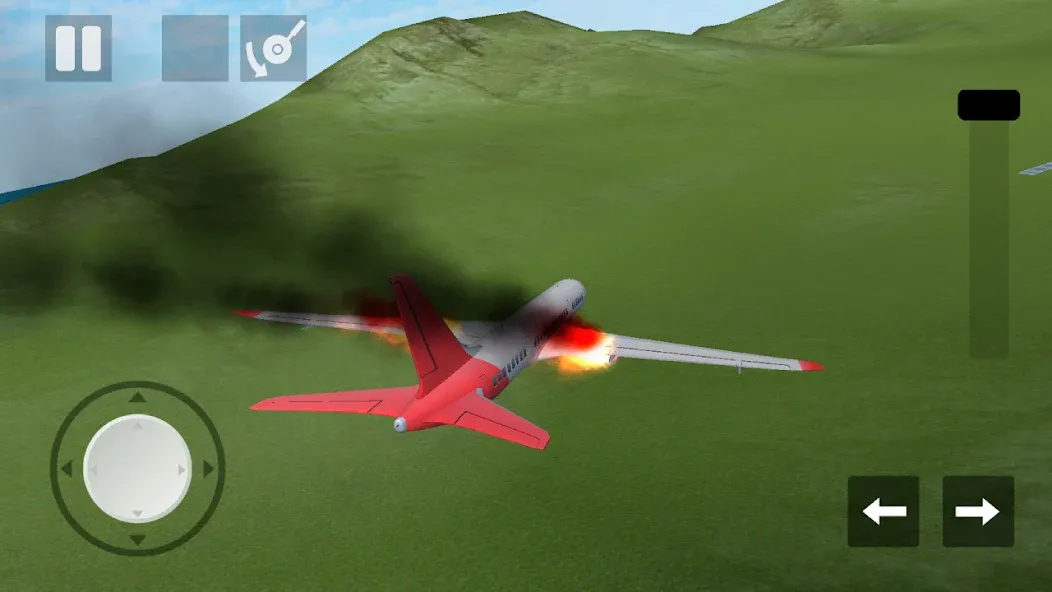 Plane Crash: Flight Simulator [MOD: безлимитные деньги и все самолёты открыты] Screenshot 1