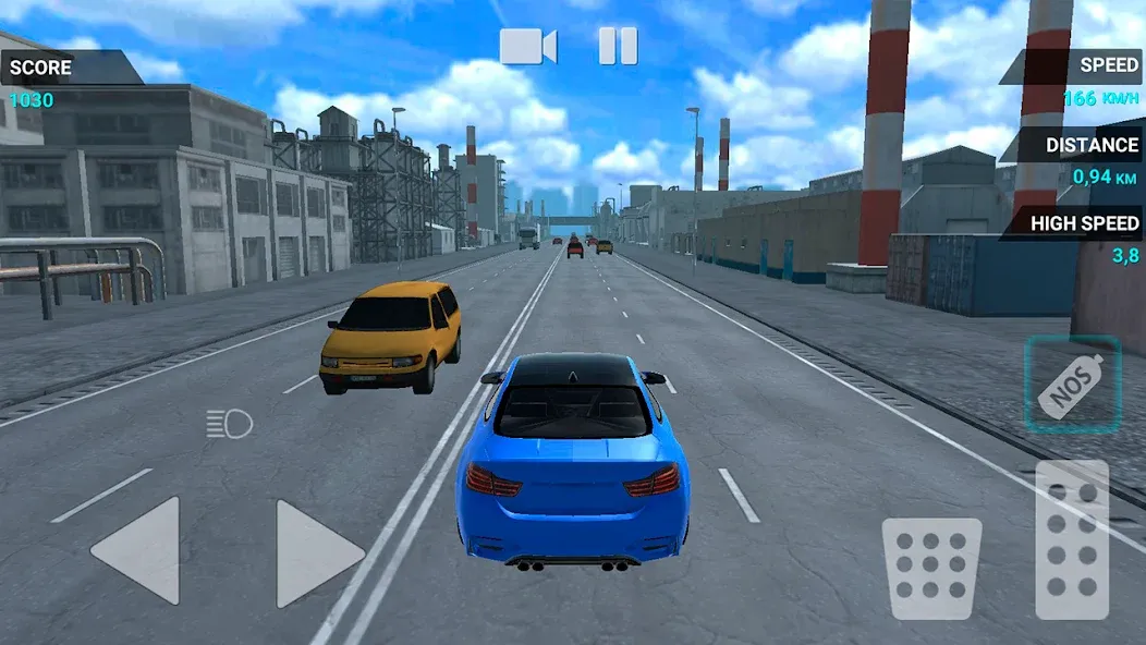 Traffic Racer Speeding Highway [MOD: безлимитные деньги и топливо] Screenshot 4