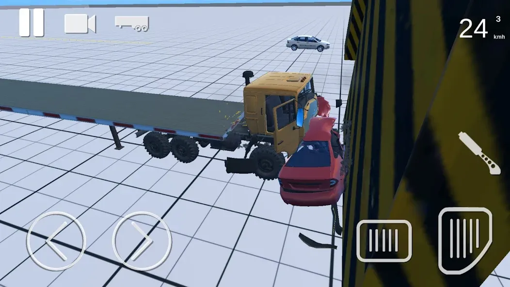 Truck Crash Simulator Accident [MOD: безлимитные деньги и всё разблокировано] Screenshot 4