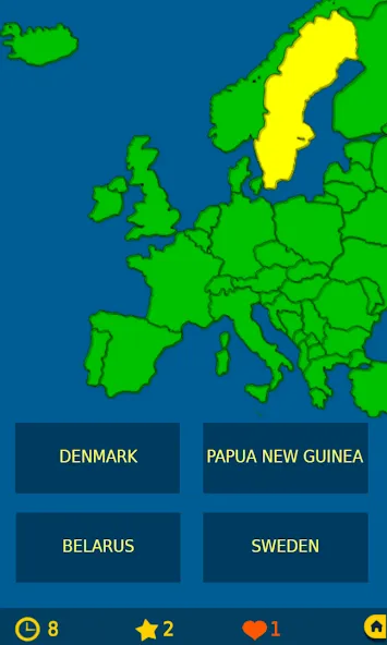 Capital Map Flag - geo quiz [MOD: все столицы и флаги открыты] Screenshot 3