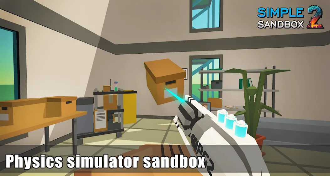 Simple Sandbox 2 [MOD: много оружия и неограниченные ресурсы] Screenshot 2