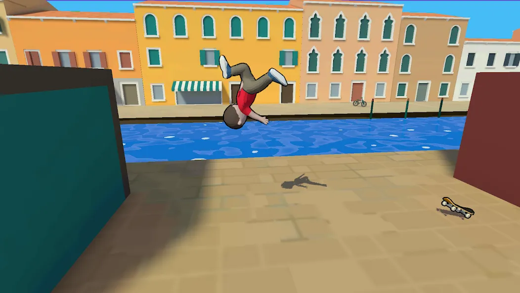 Skate King: Skateboard Stunts [MOD: безлимитные деньги и все трюки открыты] Screenshot 1