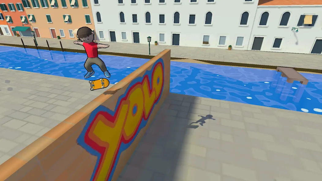 Skate King: Skateboard Stunts [MOD: безлимитные деньги и все трюки открыты] Screenshot 2
