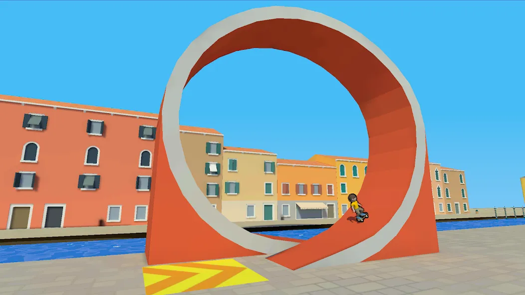 Skate King: Skateboard Stunts [MOD: безлимитные деньги и все трюки открыты] Screenshot 3
