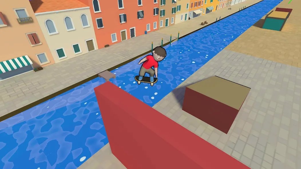 Skate King: Skateboard Stunts [MOD: безлимитные деньги и все трюки открыты] Screenshot 4