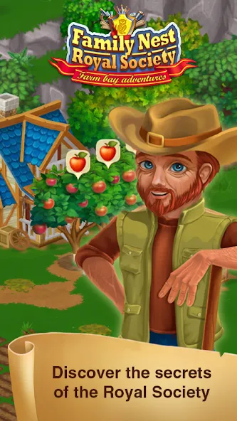 Family Nest: Royal Farms [MOD: безлимитные ресурсы и ускоренное строительство] Screenshot 1