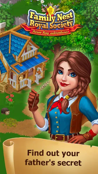 Family Nest: Royal Farms [MOD: безлимитные ресурсы и ускоренное строительство] Screenshot 2