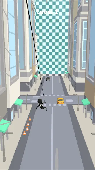 Web Slinging Race [MOD: безлимитные деньги и все уровни открыты] Screenshot 2