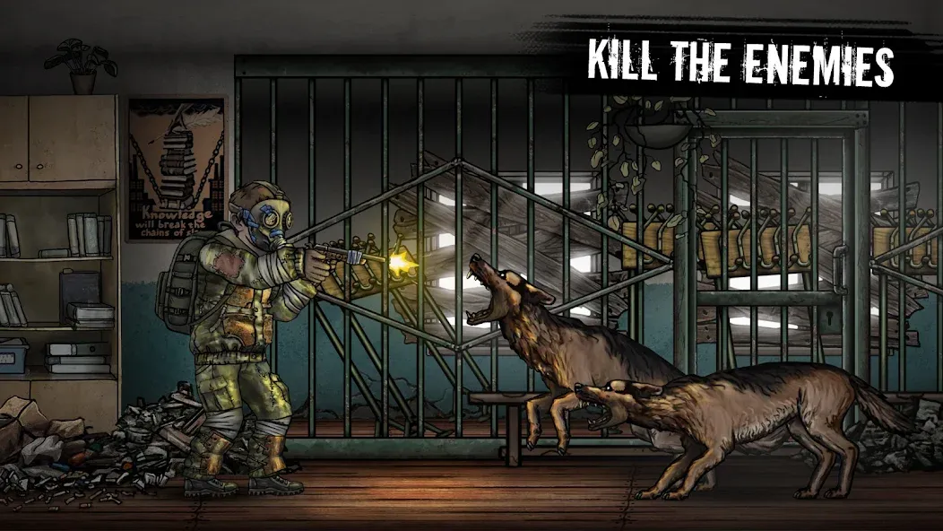 Nuclear Day Survival [MOD: безлимитные ресурсы и здоровье] Screenshot 1