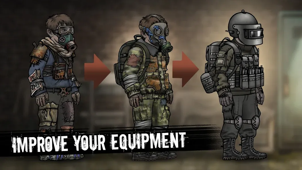 Nuclear Day Survival [MOD: безлимитные ресурсы и здоровье] Screenshot 5