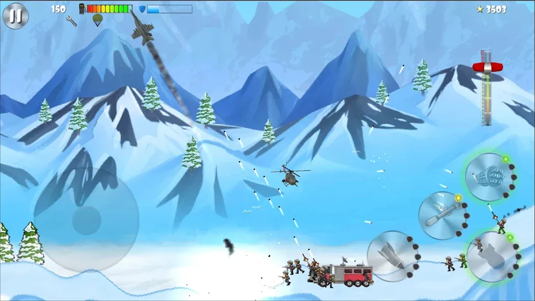 Carpet Bombing 2 [MOD: безлимитное топливо и усиленные бомбы] Screenshot 1