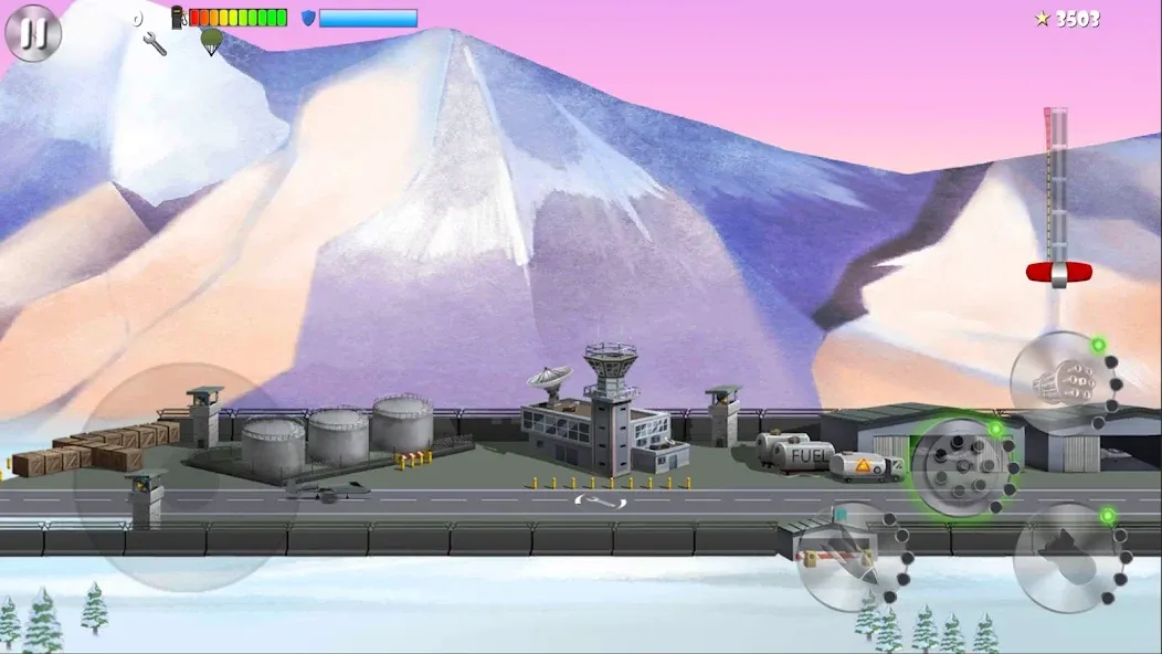 Carpet Bombing 2 [MOD: безлимитное топливо и усиленные бомбы] Screenshot 2