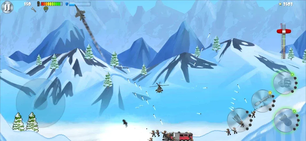 Carpet Bombing 2 [MOD: безлимитное топливо и усиленные бомбы] Screenshot 4
