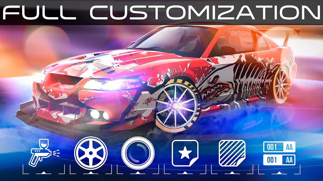 Hard Racing - Real Drag Racing [MOD: безлимитные деньги и топливо] Screenshot 4