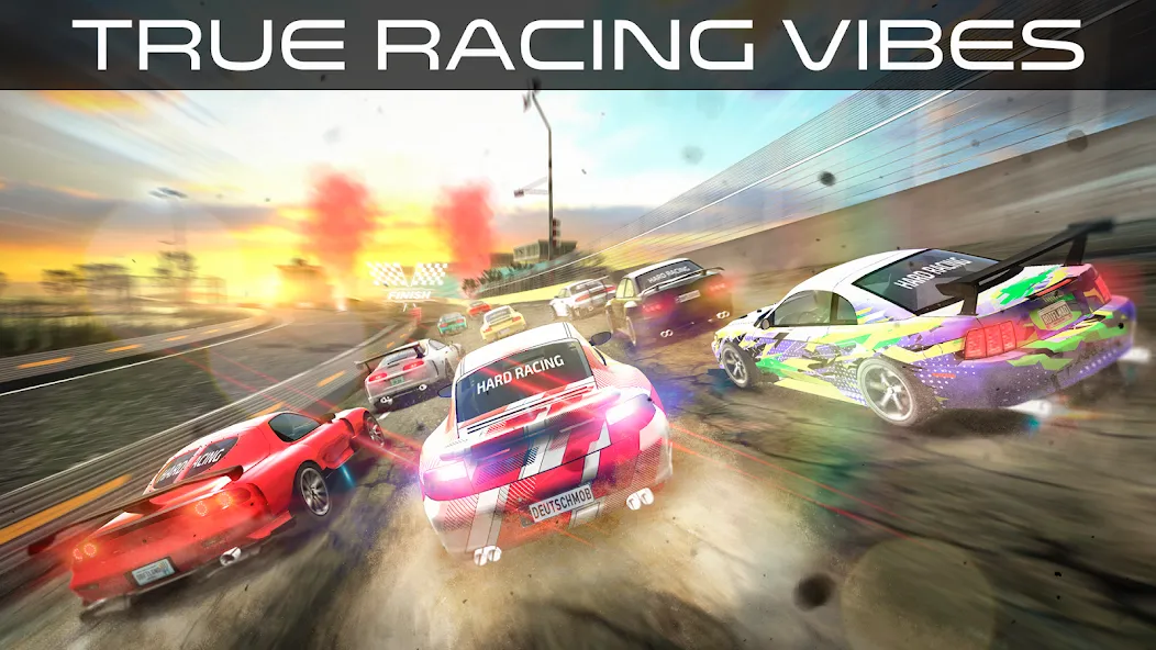 Hard Racing - Real Drag Racing [MOD: безлимитные деньги и топливо] Screenshot 5