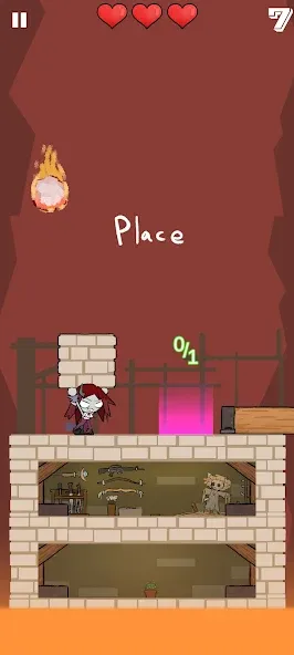 Sinking Tower [MOD: бессмертие и безлимитные ресурсы] Screenshot 4