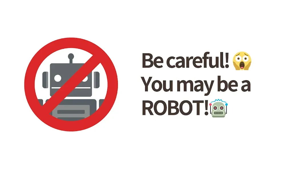 No Robots Allowed - Crazy Quiz [MOD: без рекламы и все уровни открыты] Screenshot 1