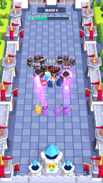 Dice Roll Defense [MOD: безлимитные деньги и бонусы] Screenshot 5