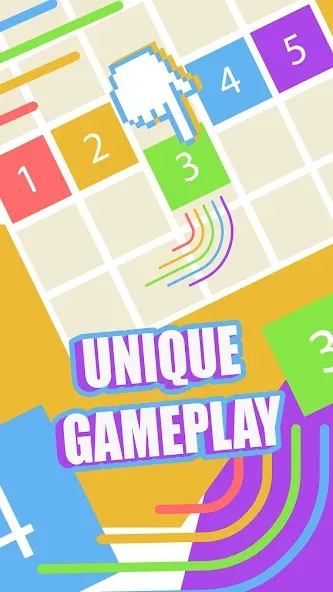 Number Puzzle Match 3 [MOD: подсказки и ходы без ограничений] Screenshot 1
