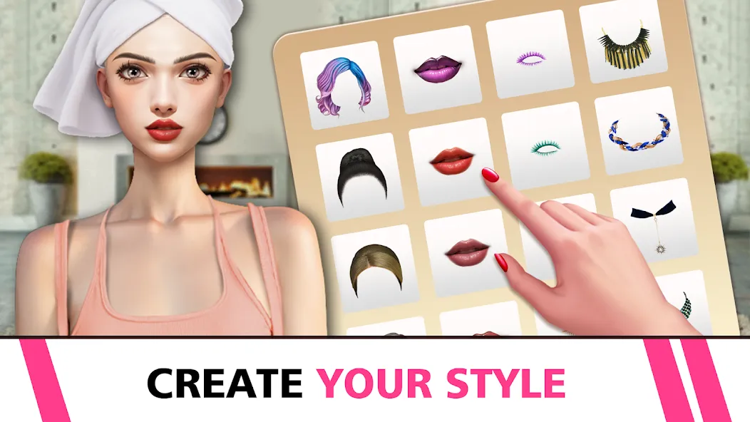 Doll Dress Up:Makeover Girls [MOD: безлимитные монеты и все наряды] Screenshot 1