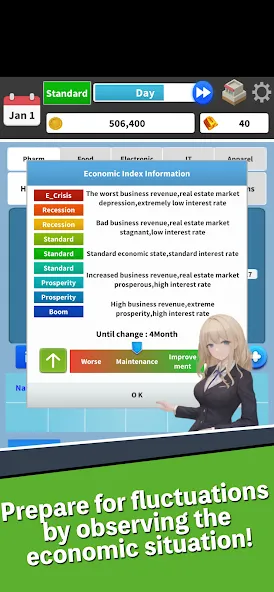 Stock Game - Capitalism [MOD: безлимитные деньги и акции] Screenshot 5